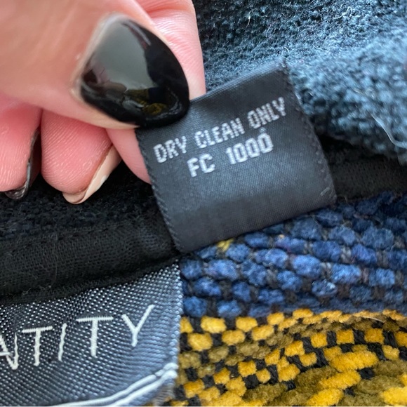 Tapestry woven blazer cropped jacket large - Picture 9 of 9